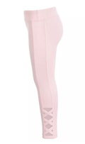 Ideology Big Girls Static-Print Caged Leggings by Vanessa Jane