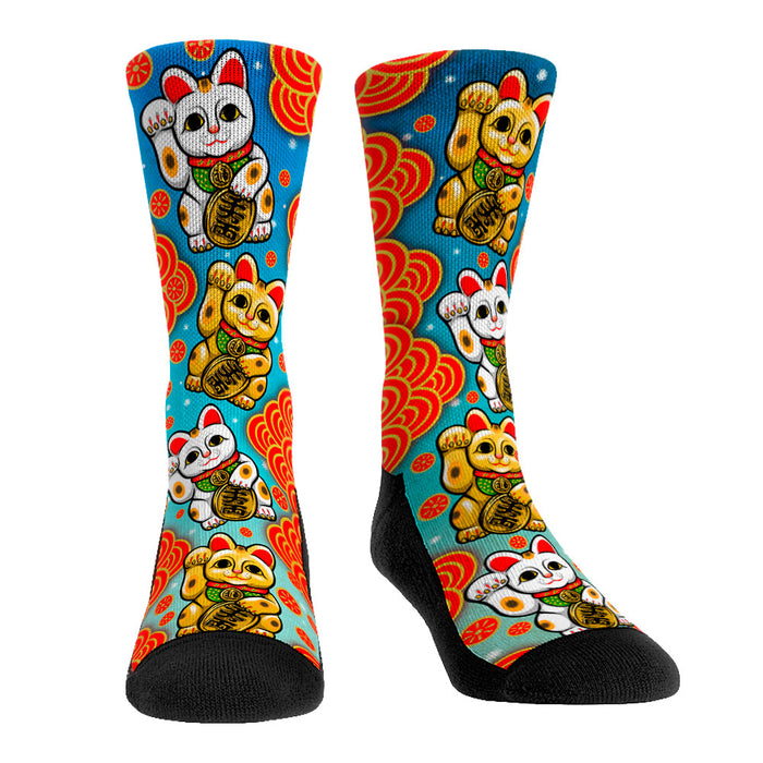 Lucky Cat by Rock 'Em Socks