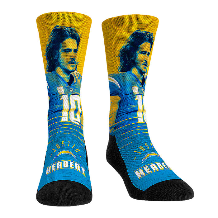 Justin Herbert - Los Angeles Chargers - Jumbotron by Rock 'Em Socks