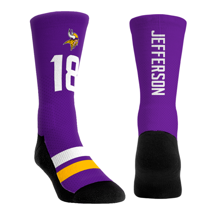 Justin Jefferson - Minnesota Vikings - Jersey by Rock 'Em Socks