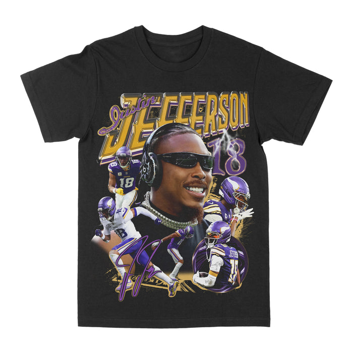 Justin Jefferson "Jett" Graphic Tee by Obsessed with graphic tees