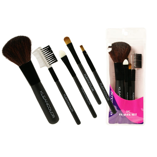 KLEANCOLOR 5 Pieces Travel Brush Set - KCCB753 by Avera Group
