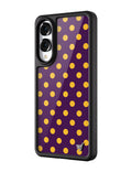 Polka Dot | Purple and Yellow Samsung Galaxy Case by Wildflower Cases