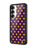 Polka Dot | Purple and Yellow Samsung Galaxy Case by Wildflower Cases