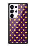 Polka Dot | Purple and Yellow Samsung Galaxy Case by Wildflower Cases