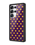 Polka Dot | Purple and Yellow Samsung Galaxy Case by Wildflower Cases
