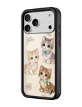 Vintage Kittens iPhone Case by Wildflower Cases