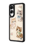 Vintage Kittens Samsung Galaxy Case by Wildflower Cases