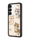 Vintage Kittens Samsung Galaxy Case by Wildflower Cases