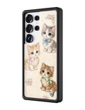 Vintage Kittens Samsung Galaxy Case by Wildflower Cases