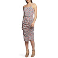 1. STATE Womens Pink Floral Spaghetti Strap Scoop Neck Sheath Dress, Size 8 by Vanessa Jane