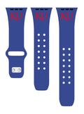 Kansas Jayhawks Apple Watch Band by Affinity Bands