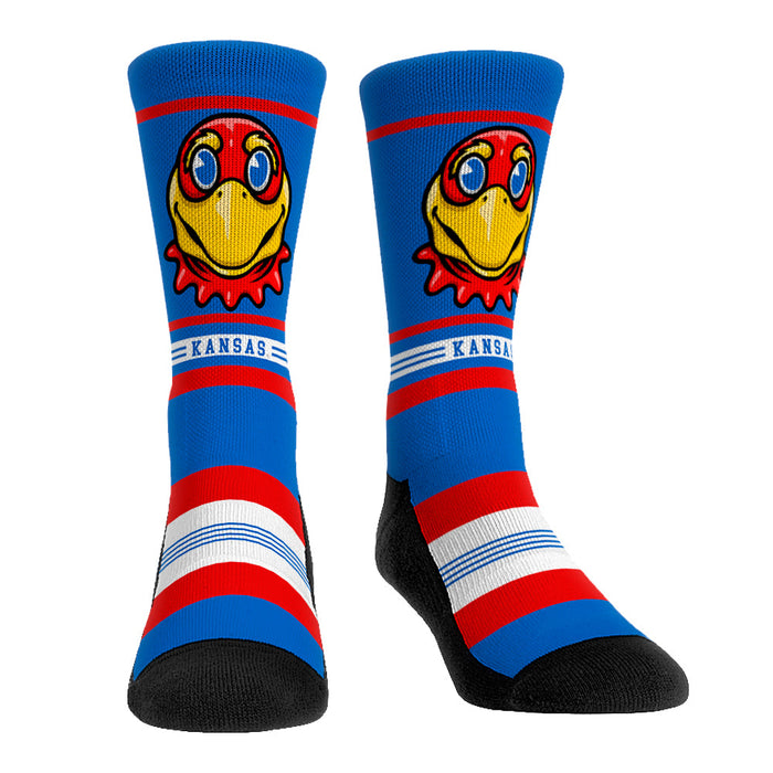Kansas Jayhawks - Game Face Mascot by Rock 'Em Socks