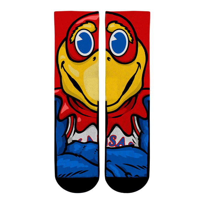 Kansas Jayhawks - Mascot by Rock 'Em Socks