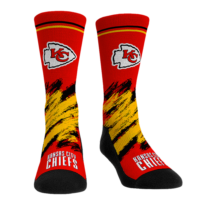 Kansas City Chiefs - Throwback Paint by Rock 'Em Socks