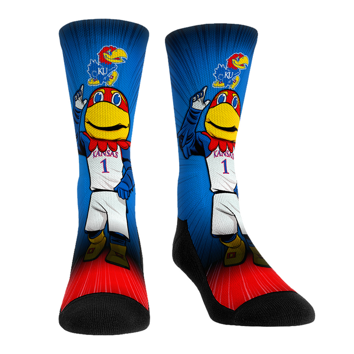Kansas Jayhawks - Mascot Pump Up! by Rock 'Em Socks