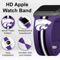 Kansas State Wildcats HD Apple Watch Band by Affinity Bands