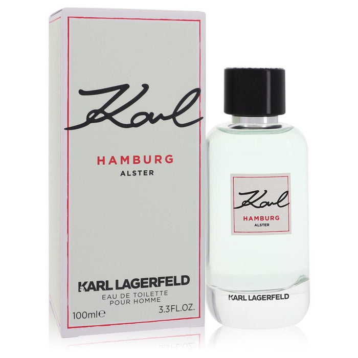 Karl Hamburg Alster by Karl Lagerfeld Eau De Toilette Spray 3.3 oz for Men by Avera Group