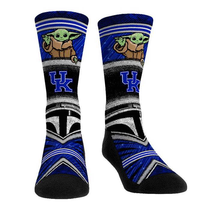 Kentucky Wildcats - Star Wars - Grogu Intergalactic Fan by Rock 'Em Socks
