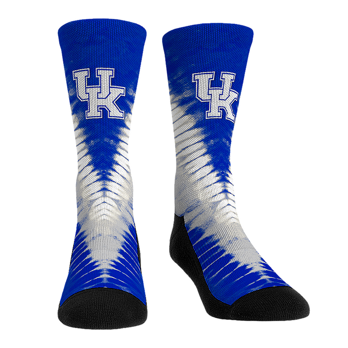 Kentucky Wildcats - V Shape Tie Dye by Rock 'Em Socks