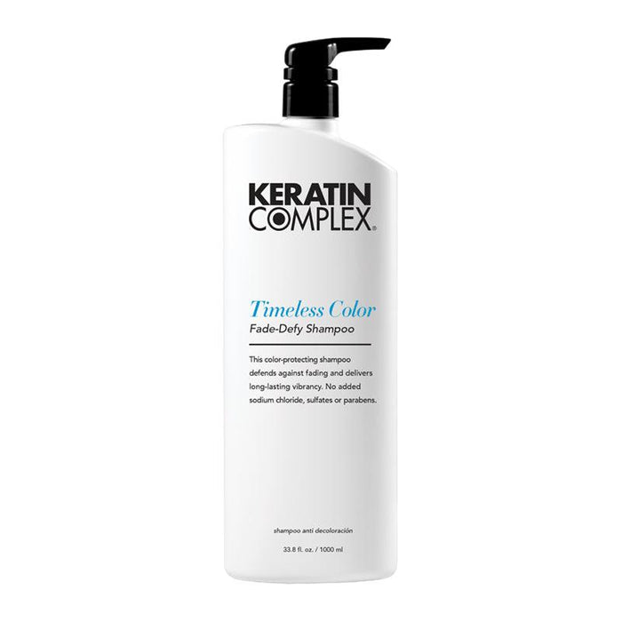Keratin Complex Timeless Color Fade-Defy Shampoo, 33.8 oz by The Warehouse Salon