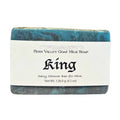 Natural Goat Milk Soap | Exfoliating Scrub | King - Sexy Cologne Scent by Fern Valley Soap