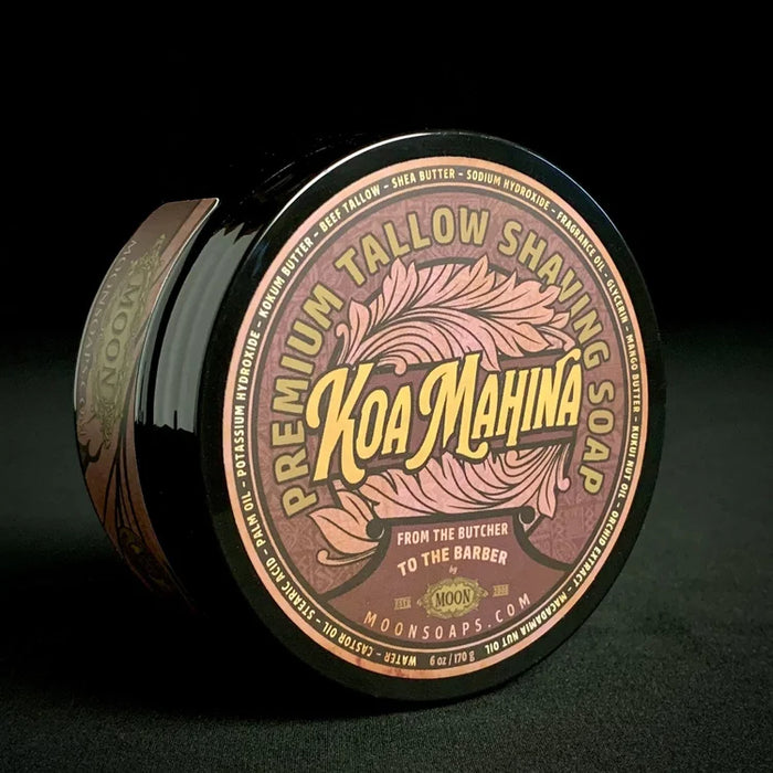 Moon Soaps Koa Mahina Shaving Collection by Pasteur Pharmacy