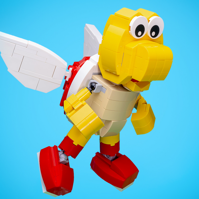Custom Flying Turtle Trooper made using LEGO parts by B3 Customs