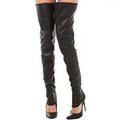 Krash Thigh High Pump by The House of Stylez