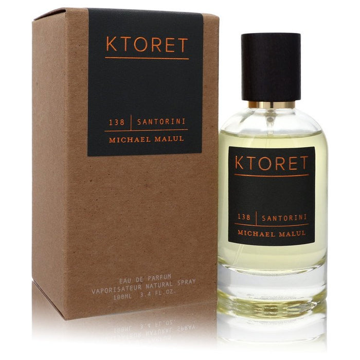 Ktoret 138 Santorini by Michael Malul Eau De Parfum Spray 3.4 oz for Men by Avera Group