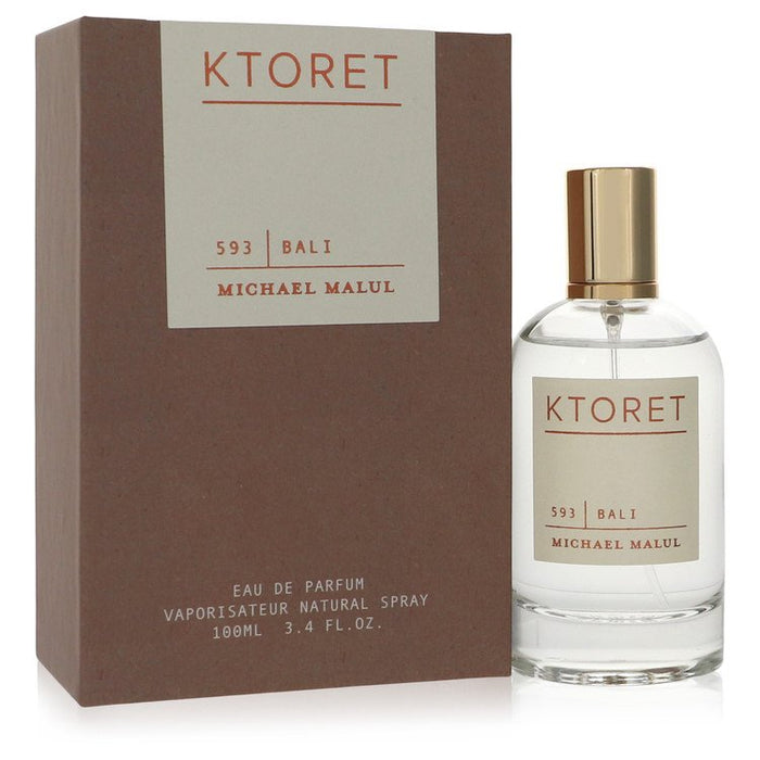 Ktoret 593 Bali by Michael Malul Eau De Parfum Spray 3.4 oz for Women by Avera Group