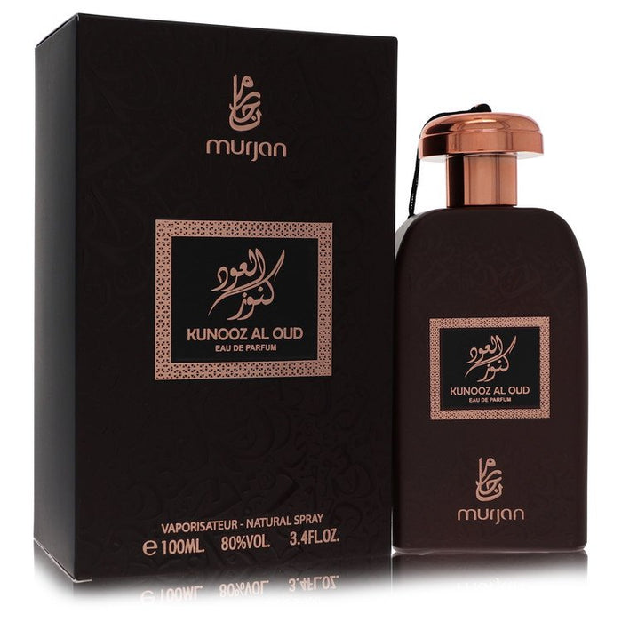 Dumont Murjan Kunooz Al Oud by Dumont Paris Eau De Parfum Spray (Unisex) 3.4 oz for Men by Avera Group