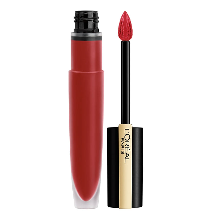 L'Oréal Paris Rouge Signature Lightweight Matte Lip Stain, 460 Armored, 0.23 fl oz by Price Is Right Miami