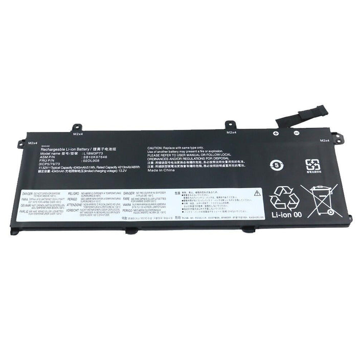 Laptop Battery for Lenovo ThinkPad T490; Lenovo ThinkPad T495; Lenovo ThinkPad T43S by Texas Depot