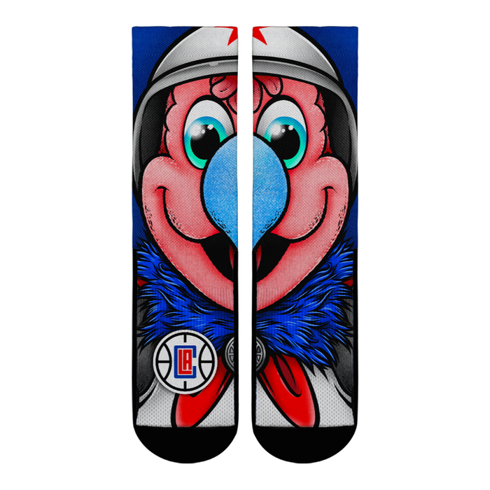 Los Angeles Clippers - Split Face Mascot by Rock 'Em Socks
