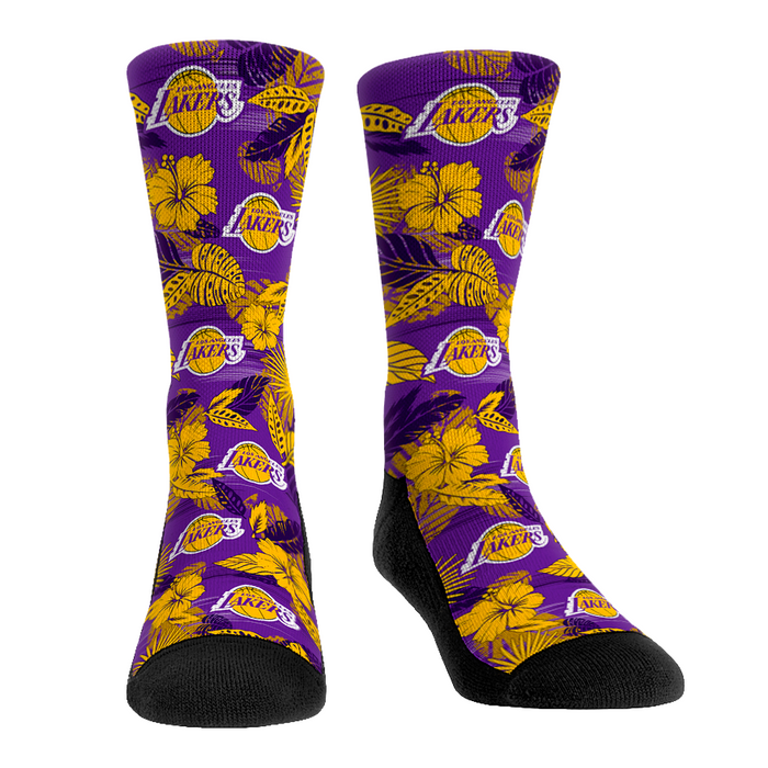 Los Angeles Lakers - Floral by Rock 'Em Socks