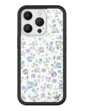 Lilac and Blue Floral iPhone Case by Wildflower Cases