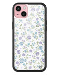 Lilac and Blue Floral iPhone Case by Wildflower Cases