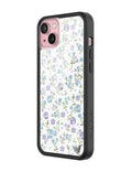 Lilac and Blue Floral iPhone Case by Wildflower Cases