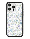 Lilac and Blue Floral iPhone Case by Wildflower Cases
