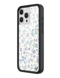 Lilac and Blue Floral iPhone Case by Wildflower Cases