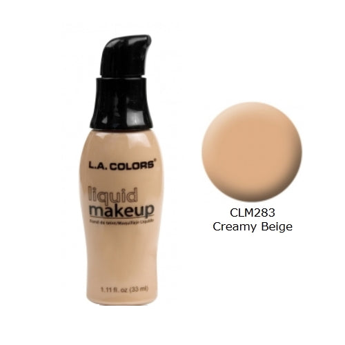 LA COLORS Liquid Makeup - Creamy Beige by Avera Group
