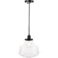 Living District Lyle 1 Light 11 inch Black Pendant Ceiling Light by Vanessa Jane