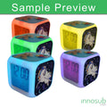 Sublimation Blanks LED Alarm Clock | With 3 Aluminum Inserts by INNOSUB USA