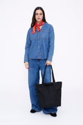 Raw Tote Bag Black by Lefrik USA