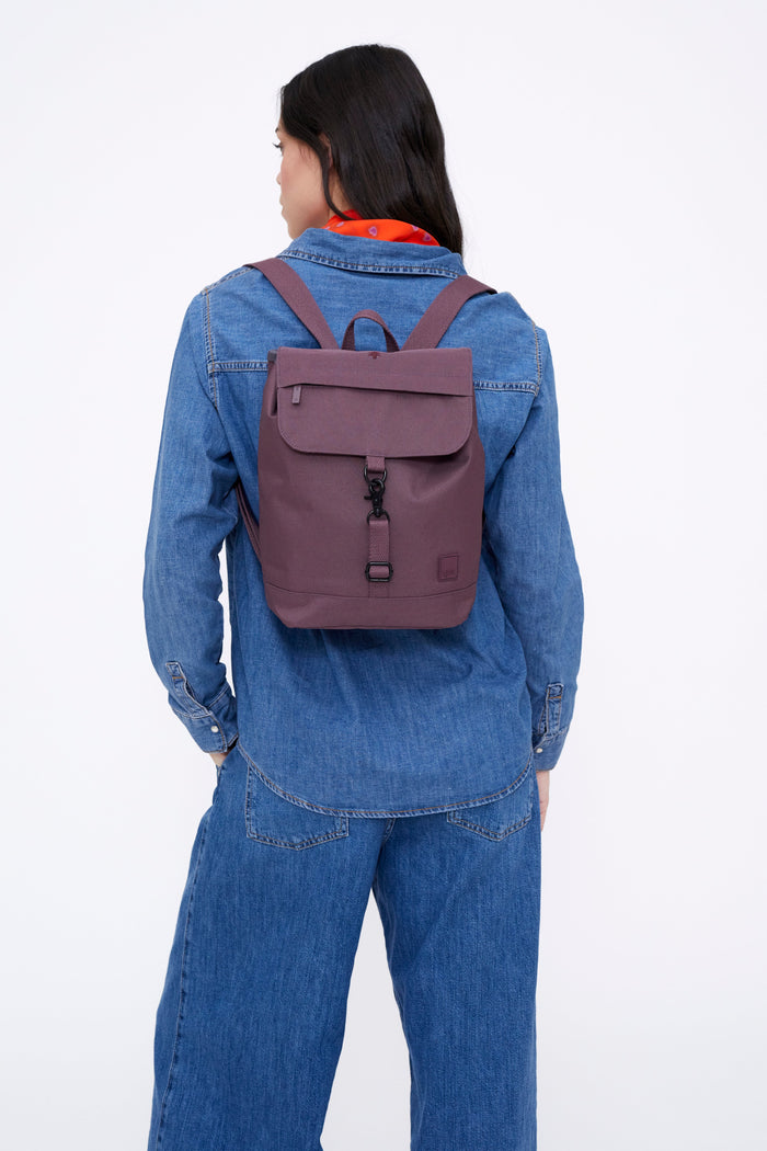 Kaut Mini Backpack Maroon by Lefrik USA
