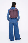 Roll Mini Backpack Maroon by Lefrik USA