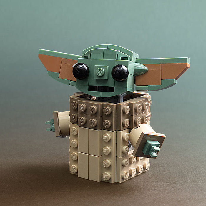 The Child - Baby Yoda Star Wars Mandalorian Set [CUSTOM MOC] made using LEGO parts by B3 Customs