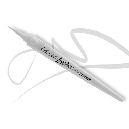 L.A. GIRL Line Art Matte Eyeliner - Pure White by Avera Group