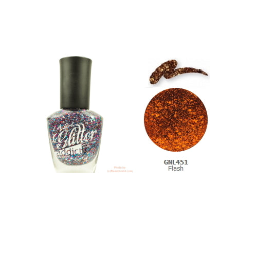 LA GIRL Glitter Addict Polish - Flash by Avera Group